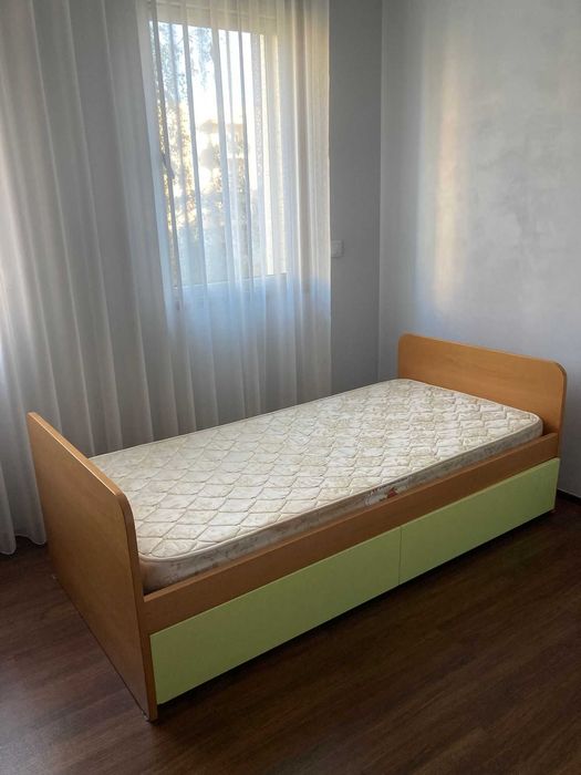 Mobília de cama solteiro (elevatória/duplo)