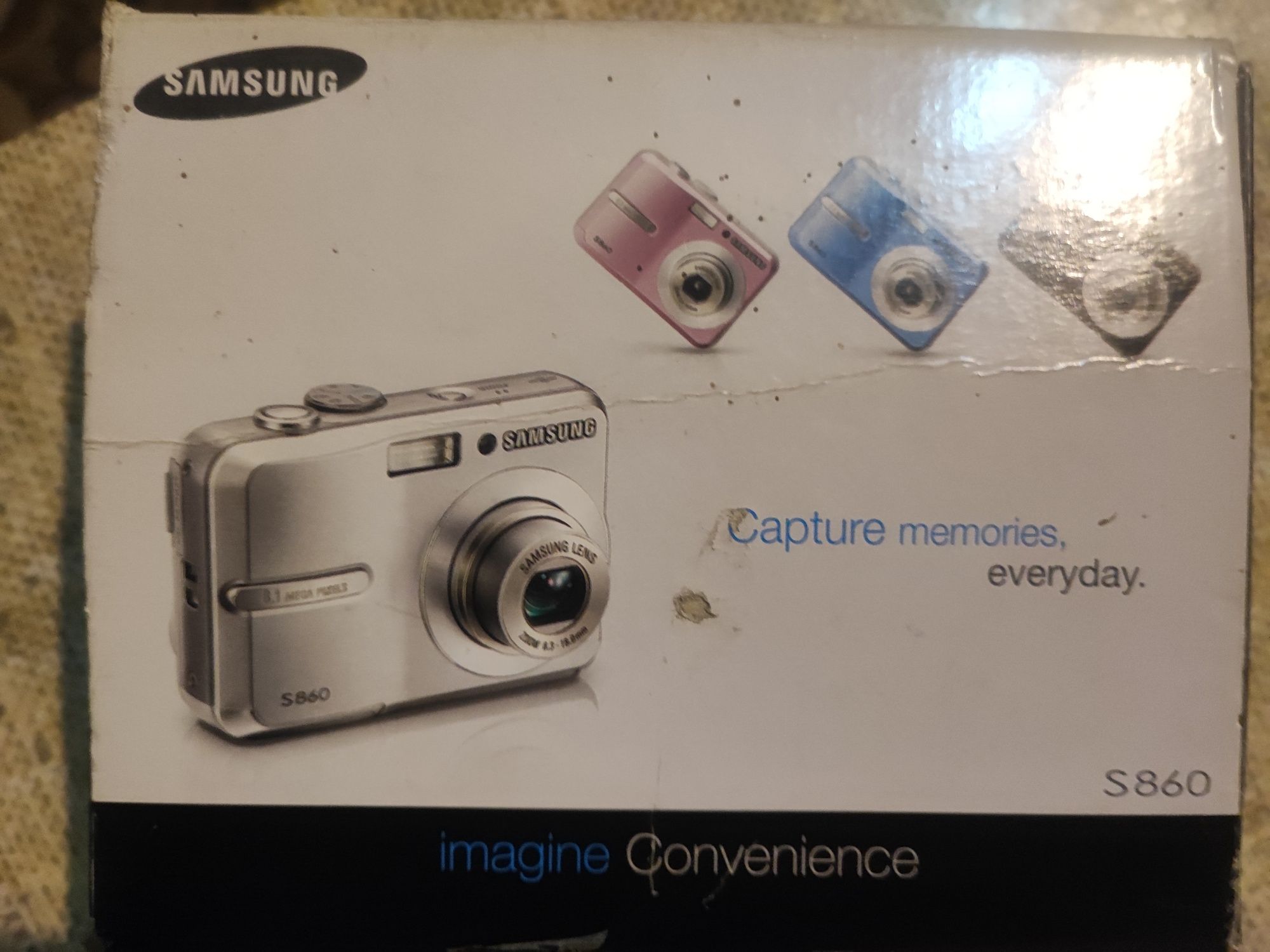 Sprzedam aparat fotograficzny cyfrowy Samsung S860