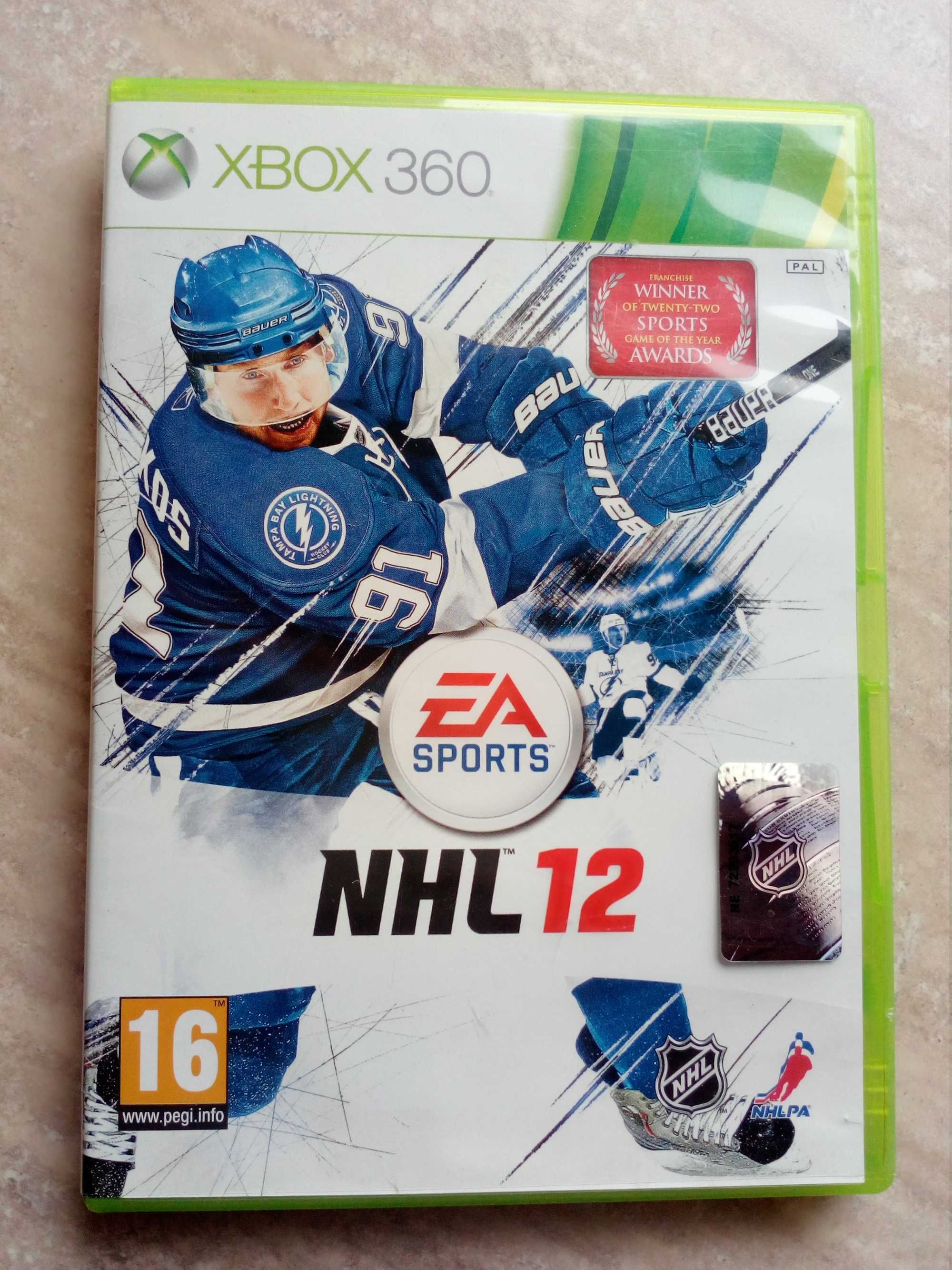 NHL 12 XBOX 360 hokej