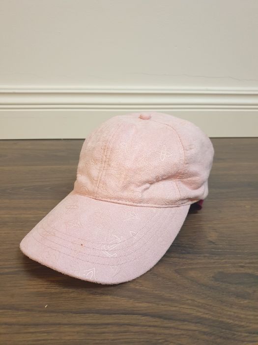 Różowa czapka z daszkiem Louis Vuitton
