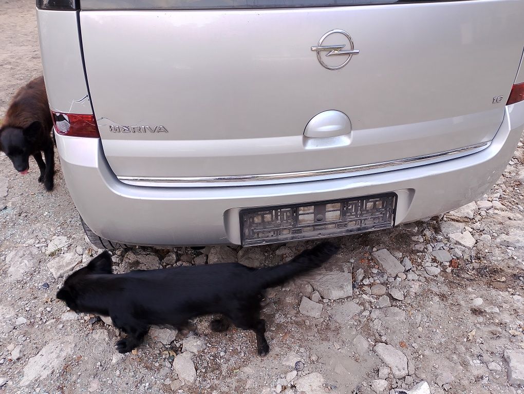 Zderzak tył opel Meriva a z157