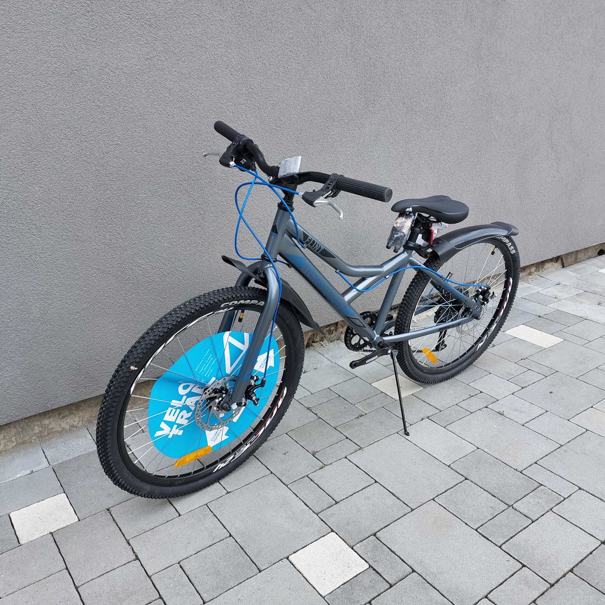 Підлітковий велосипед Discovery RIDER 24 синій