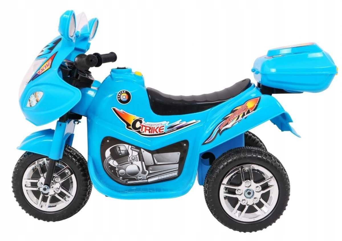 Motor trójkołowy Motorek dla dzieci na akumulator 18W do 25 kg LL1188