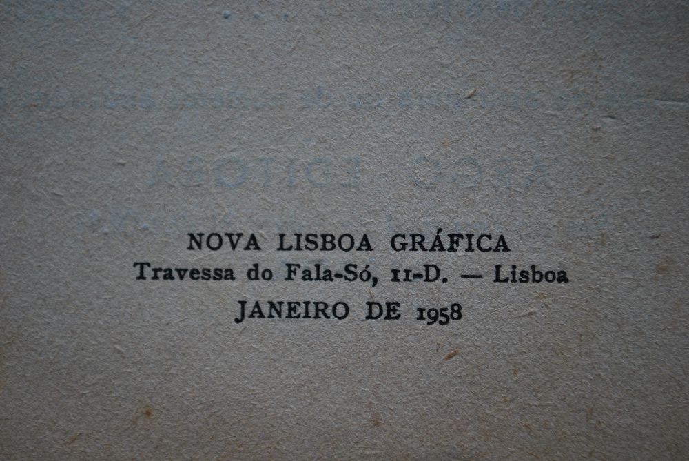 Flores do Pó de Amilcar Celta (Ano Edição 1958)