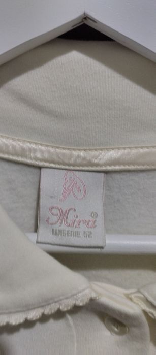 Casaquinho de dormir em algodão e cardadinho por dentro