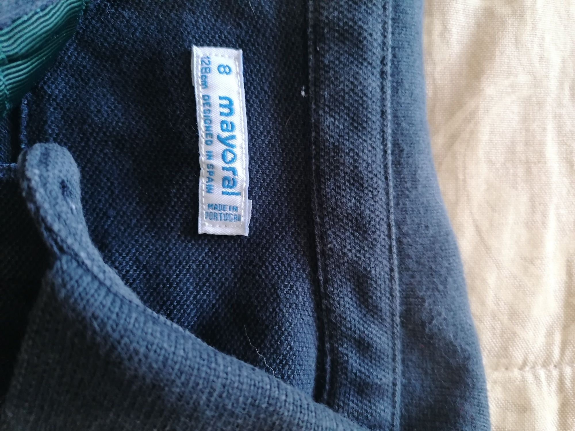 Polo mayoral 8A bicolor