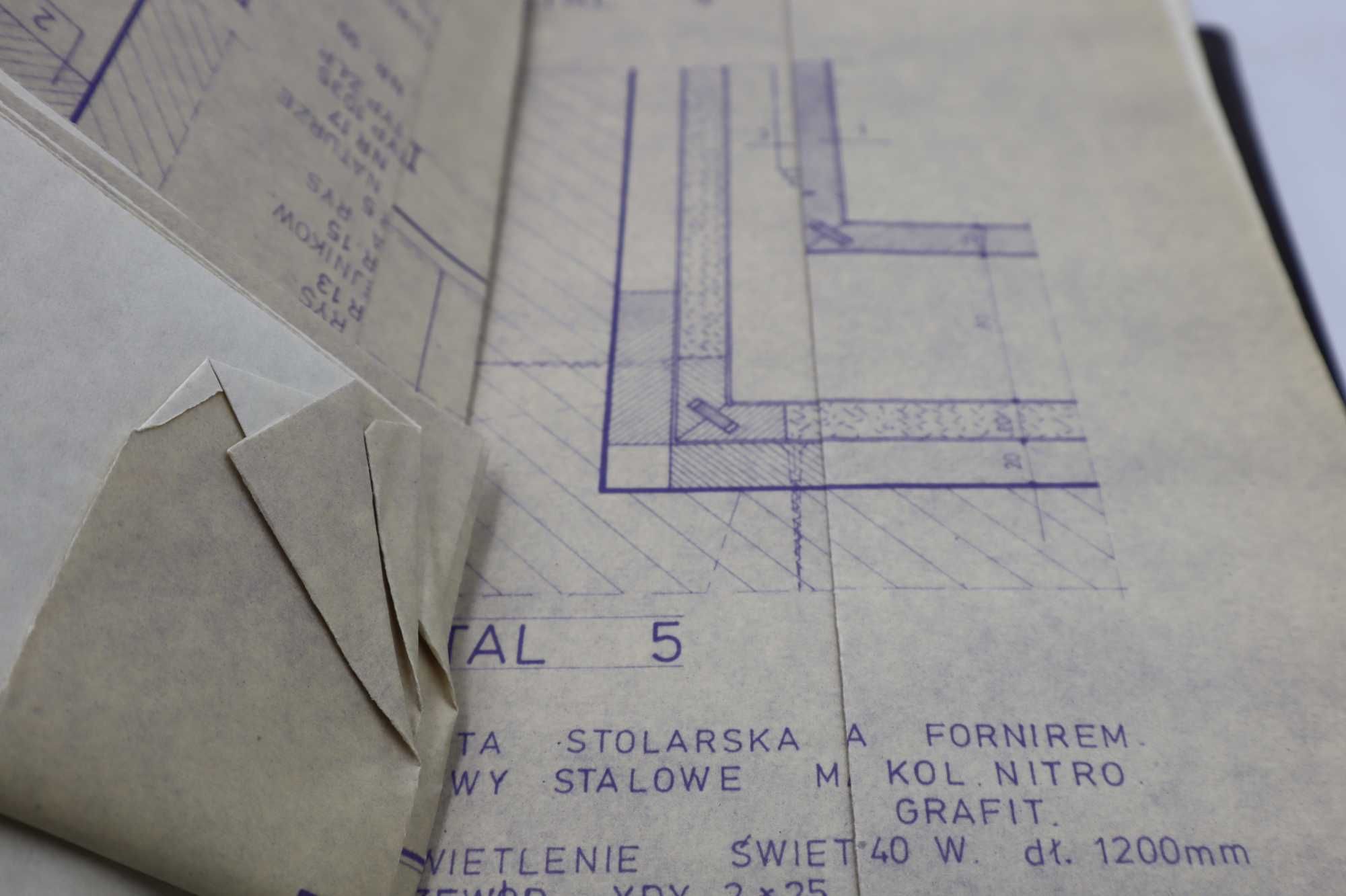 Projekty PRL MOKOTOWSKA 40 Centrum Studenckiego Ruchu Naukowego 1974 r