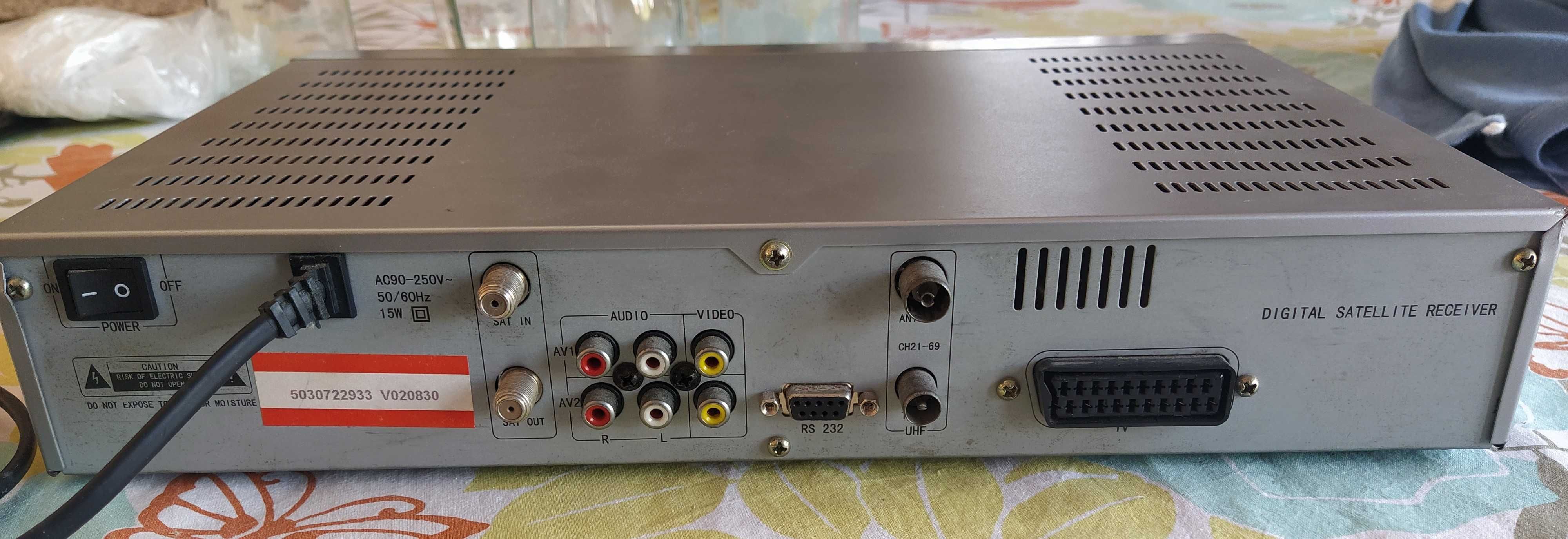 Receptor TV satelite Euston