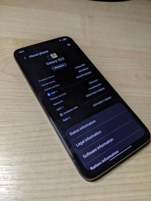 Samsung galaxy s22 snap8gen1
