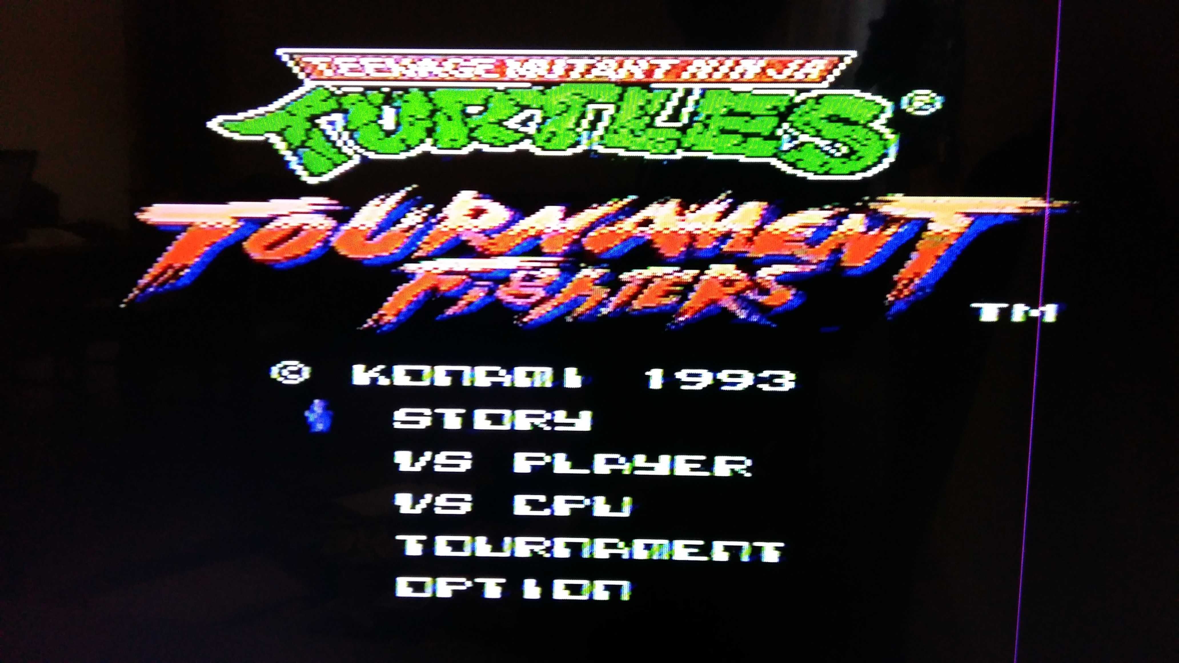 Cartridge Kartridż Gra Pegasus- Turtles 4 Tournament Fighters