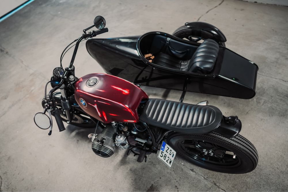 BMW R100 z wózkiem bocznym