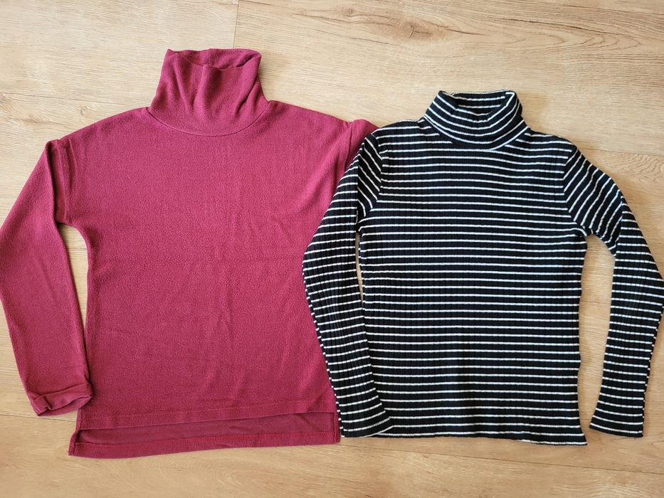 2 golfy Reserved Zara 146/152 sweter zestaw