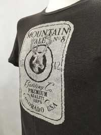 T-shirt Vintage J.Crew Mountain Ale Boho Retro