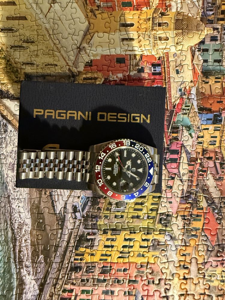 Zegarek pagani design automatyczny pepsi