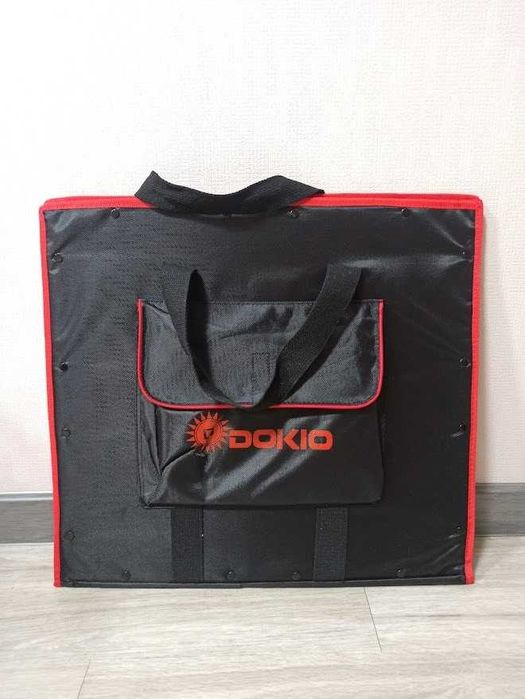 Сонячна панель Dokio 80W нова з контролером та перехідниками