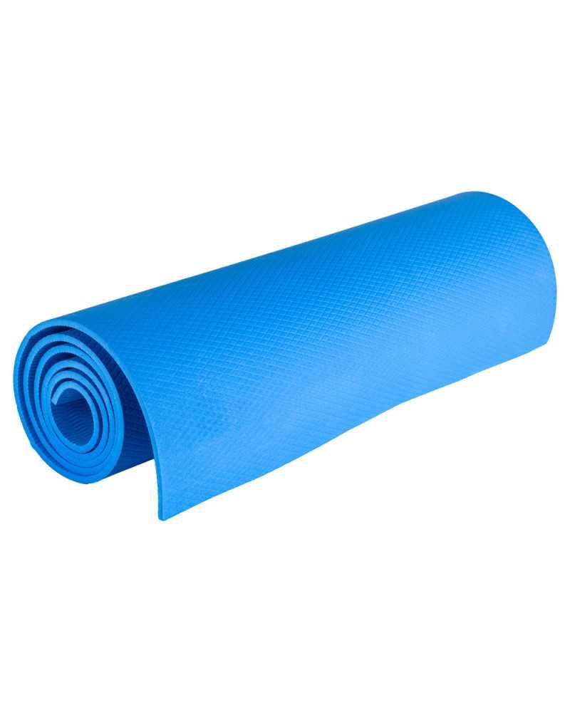 Mata do ćwiczeń RBSPORT RB50668 - 0,6 cm - niebieska