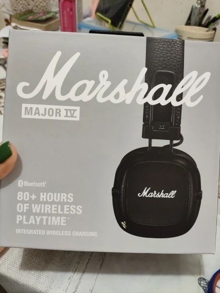 Бездротові навушники Marshall Major IV, наушники Marshall
