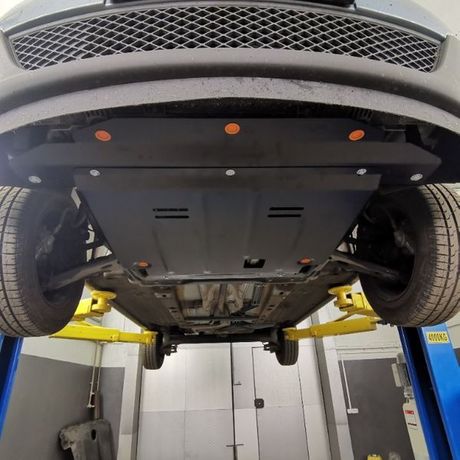 Защита поддона двигателя Ford Fiesta V Захист картера двигуна Фиеста 5