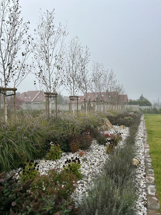 Brukarstwo Budowa ogrodów Trawniki Systemy nawadniające Prace ziemne