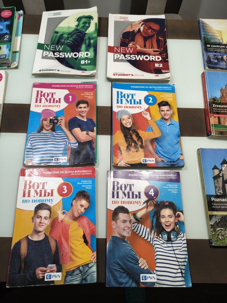 Podręczniki szkolne do liceum i technikum klasa 1-3