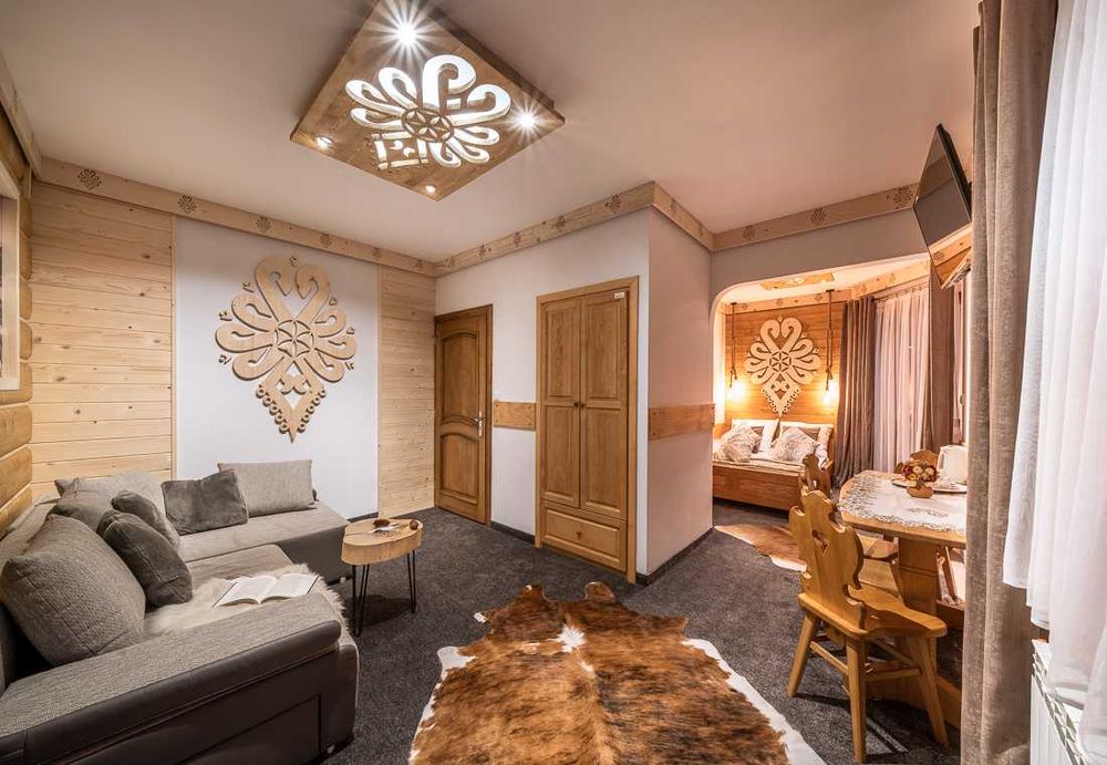 Pokoje apartamenty z widokiem na góry Tatry z kuchnią dzieci bilard