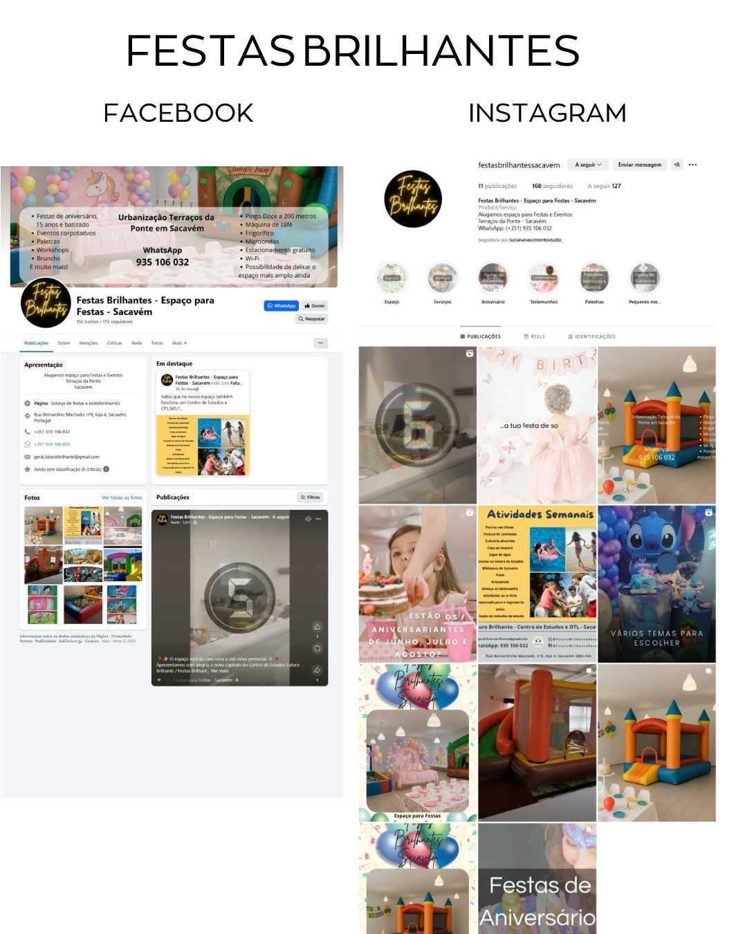 Design Gráfico, gestão redes sociais e apoio no arranque de negócios