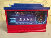 Автомобильный аккумулятор WESTA 6CT-78 А АзЕ RED EFB Start-Stop