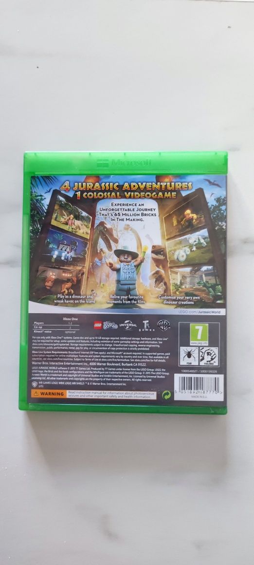 LEGO Jurassic Word- X Box One- CD