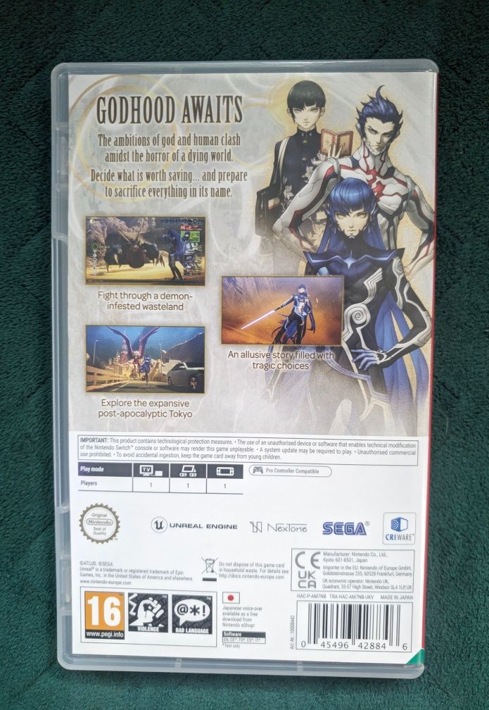 Shin Megami Tensei V (Nintendo Switch, ENG)