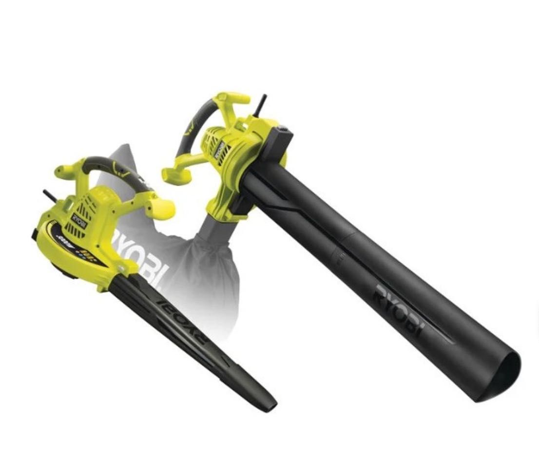 Повітродувка-пилосос садова RYOBI RBV3000CSV, 3000Вт