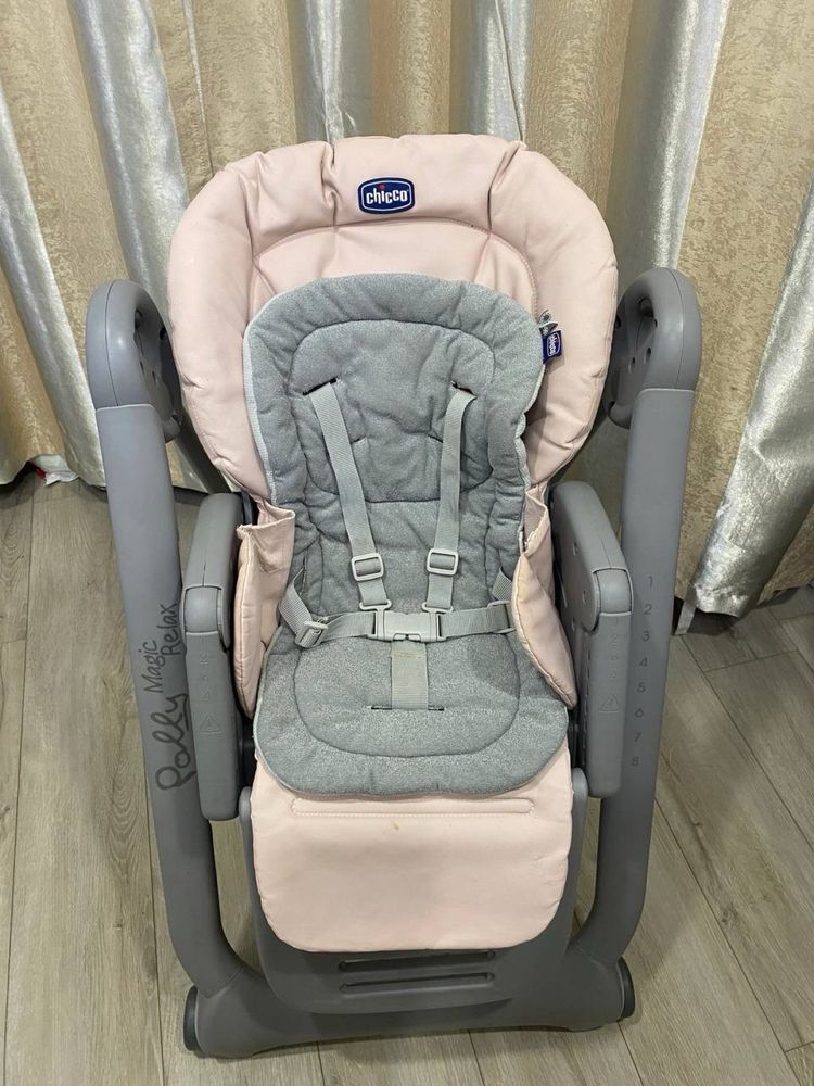 Стільчик для годування chicco magic relax/ чіко/ чико