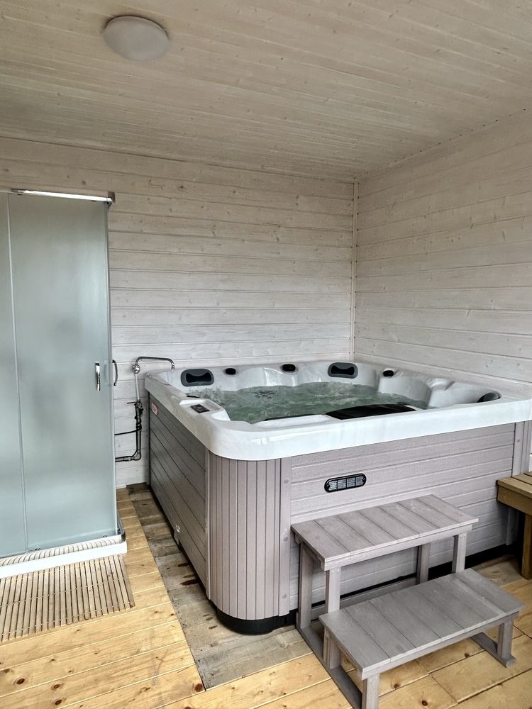 Domki Western House Fuleda Sauna Jacuzzi Kominek