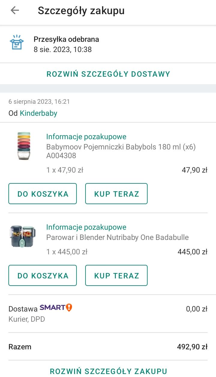 Parowar i blender Babymoov Nutribaby One Badabule
