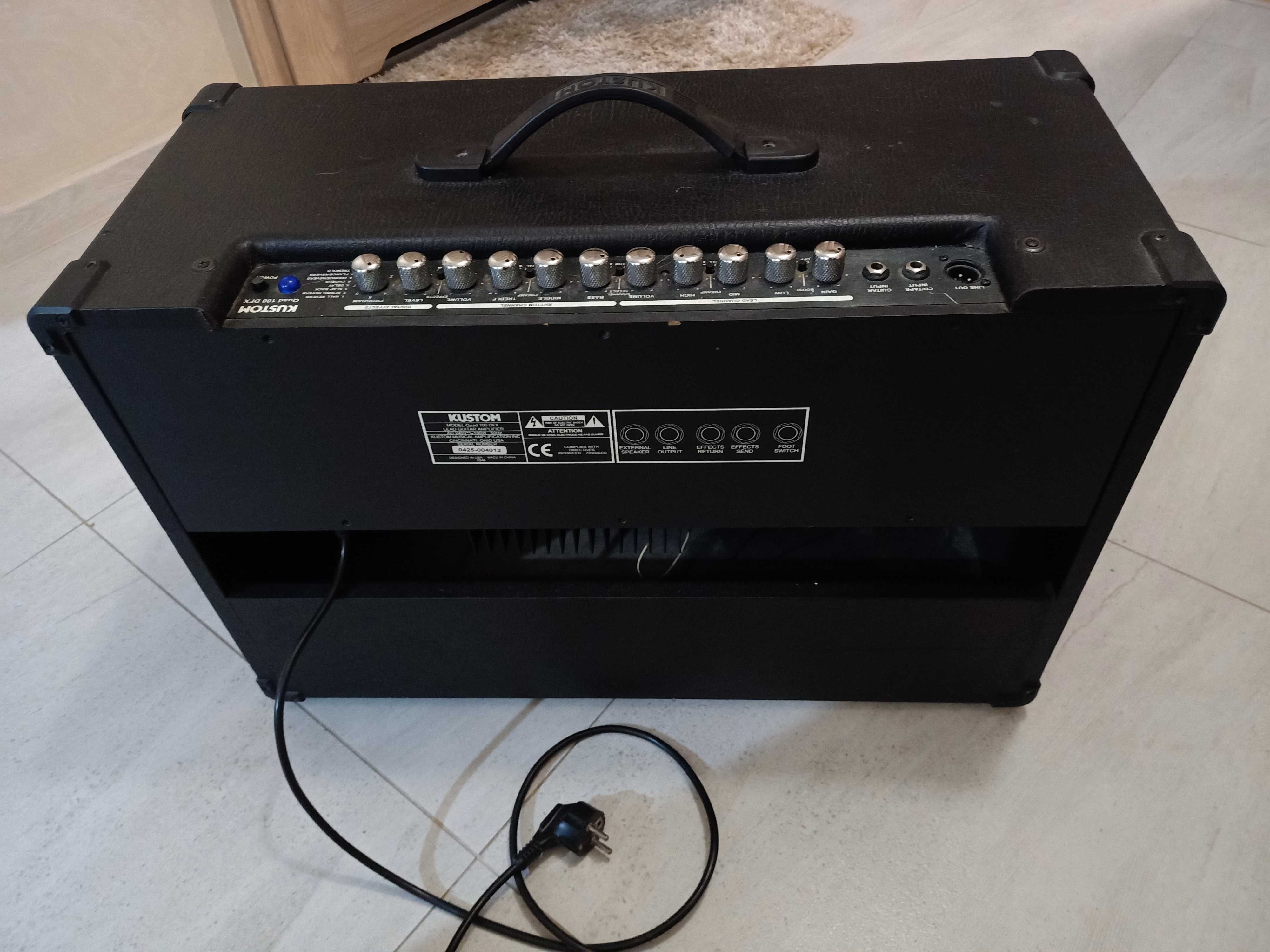Combo gitarowe KUSTOM QUAD 100 DFX