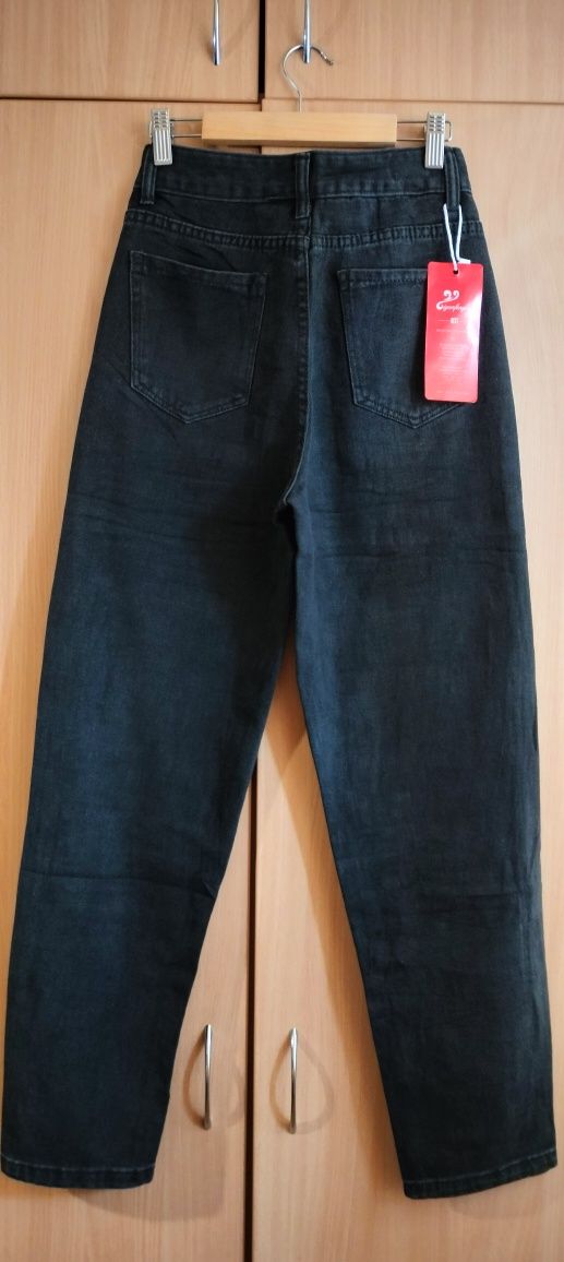 Женские джинсы, момы, хлопок, размер 25