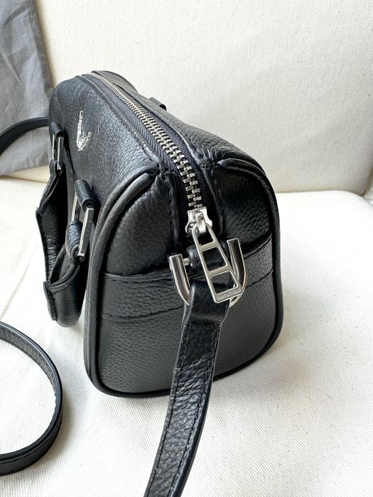 mala bolsa tiracolo pele preta zadig voltaire autêntica