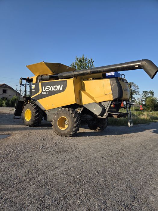 комбайн CAT 585 claas lexion 600 КАРТОГРАФІЯ