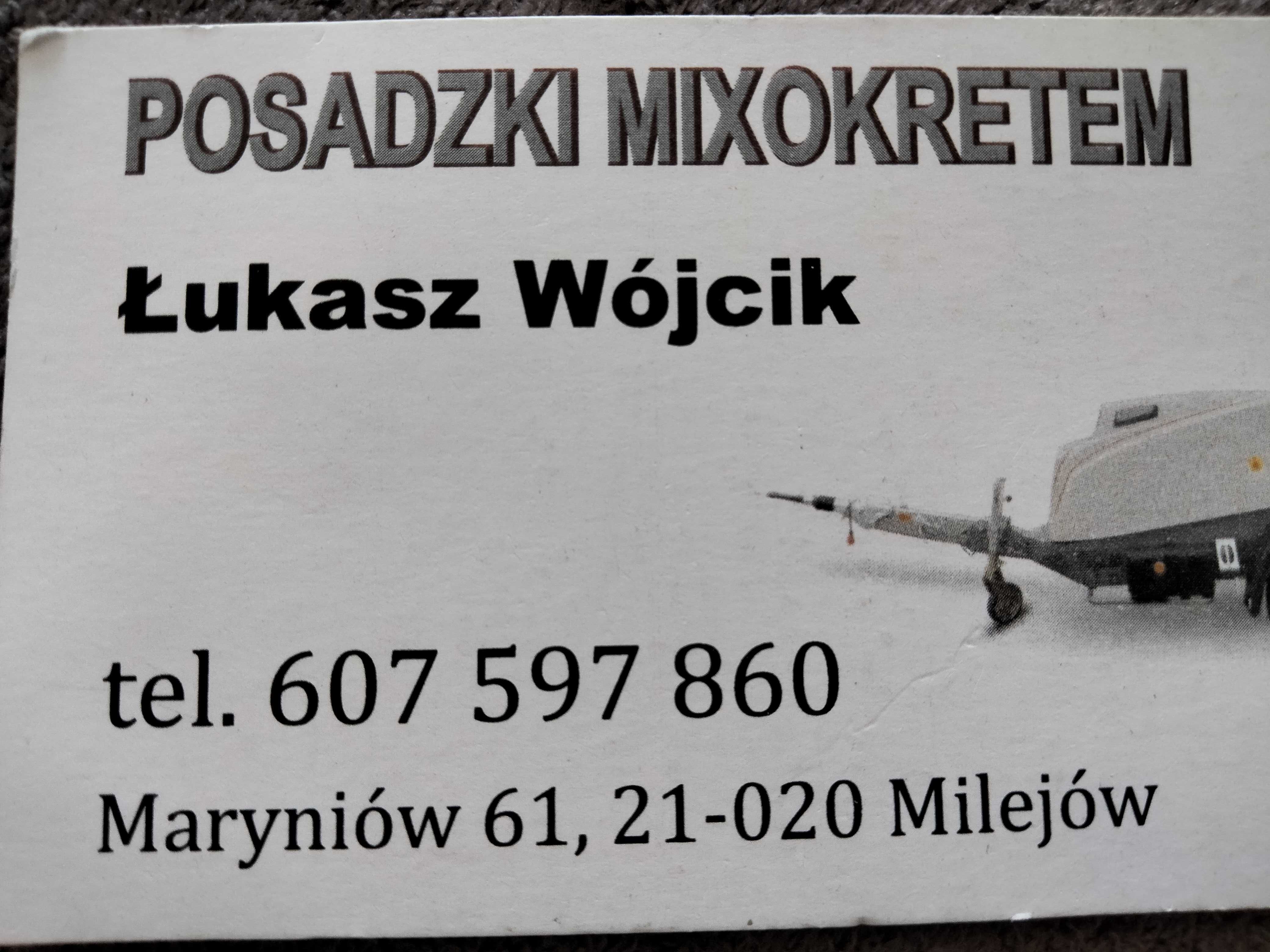 Posadzki mixokretem