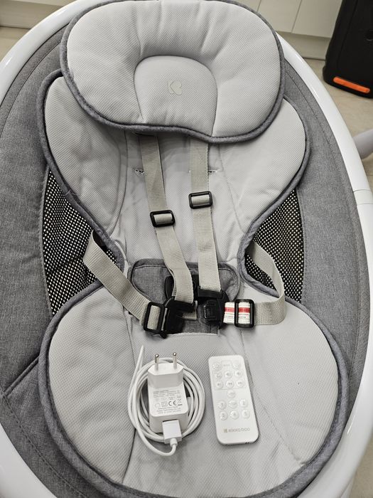 Крісло гойдалка Kikka boo Cuddle Me Light Grey