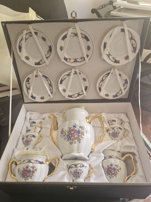 Serviço de café porcelana