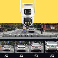 Камера видеонаблюдения уличная Wifi 9 Мп 8x ZOOM  ICSEE поворотная