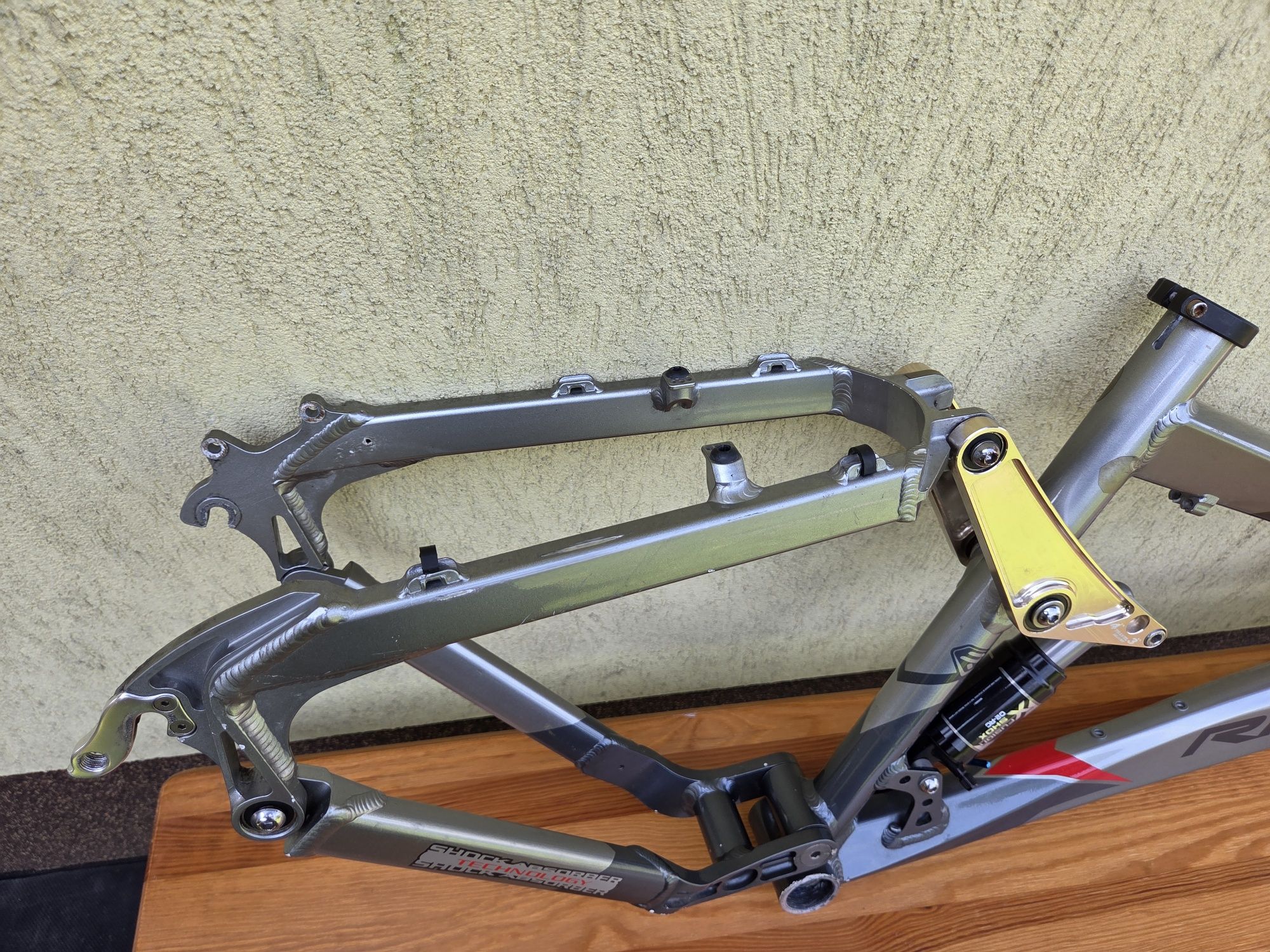 Frameset full Ridley Mamba 17" retro mtb XC czy coś ostrzejszego?