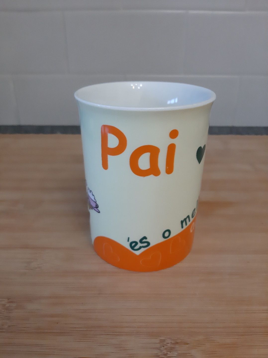 Caneca dedicada ao Pai