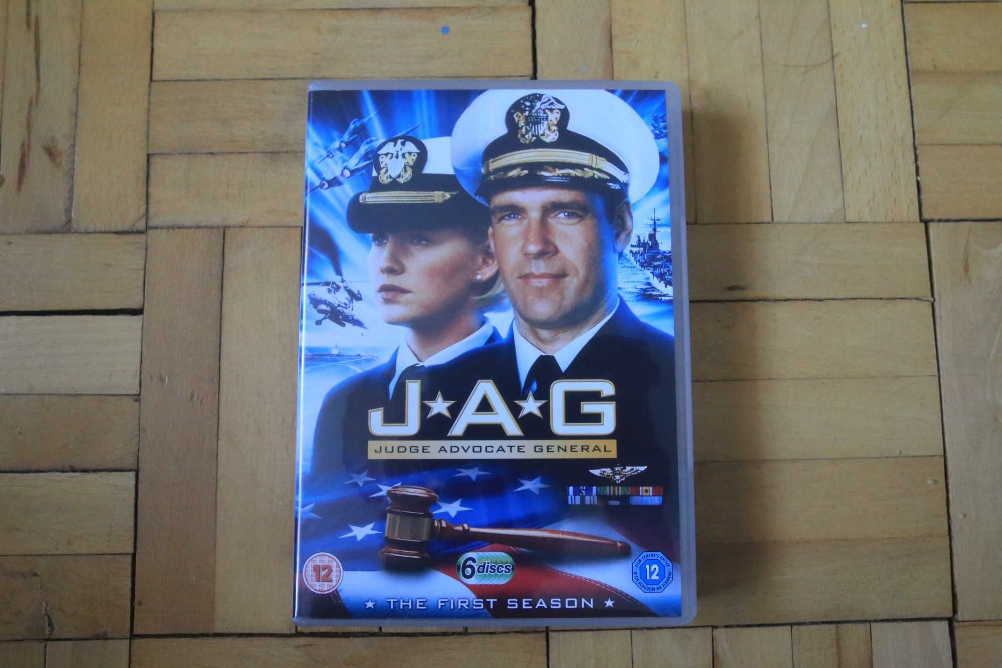 Serial JAG: Wojskowe Biuro Śledcze sezon 1-10 box dvd angielski lektor