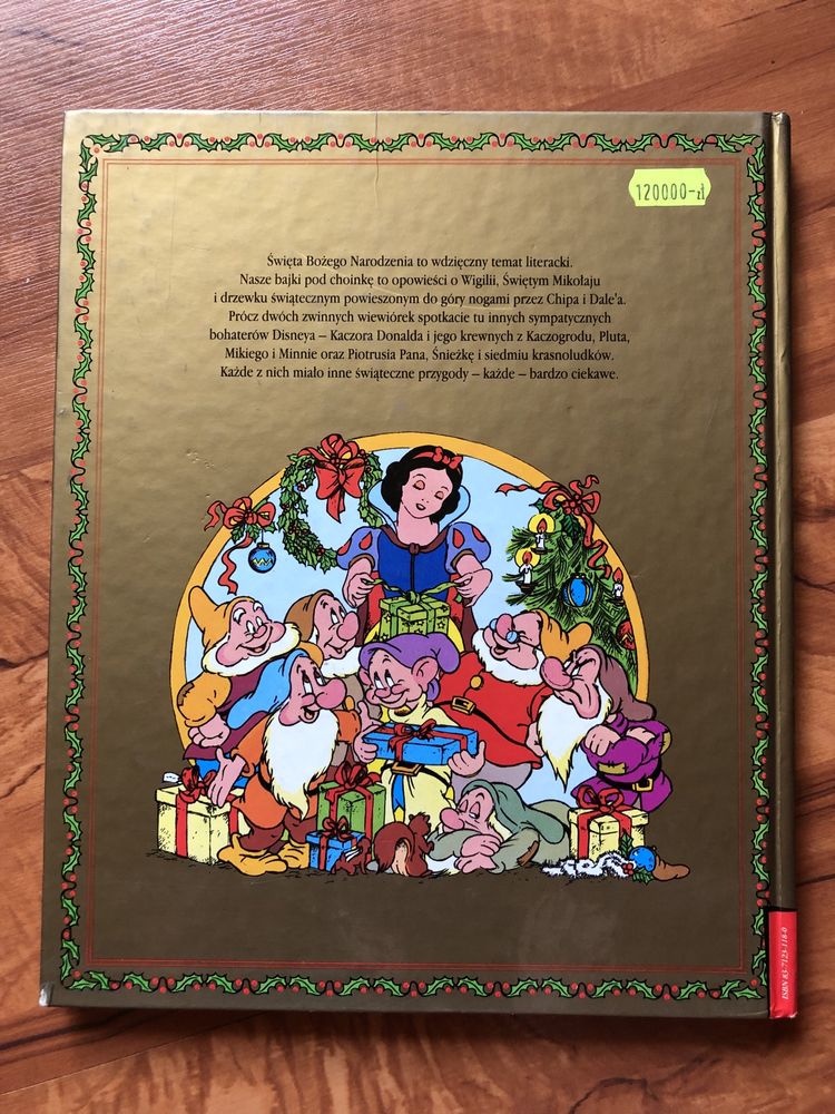 Walt Disney - Wesołych Świąt - oryginalna książka dla dzieci