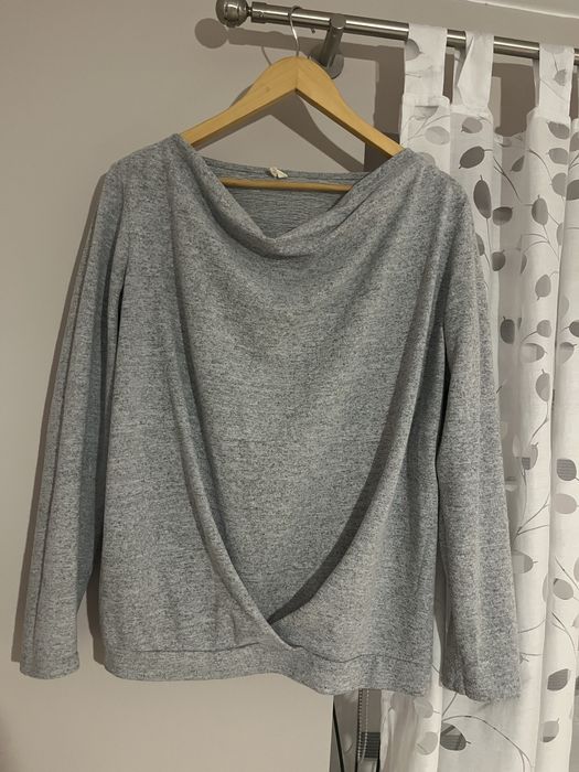 Sweter Carry L 40 szary zimowy