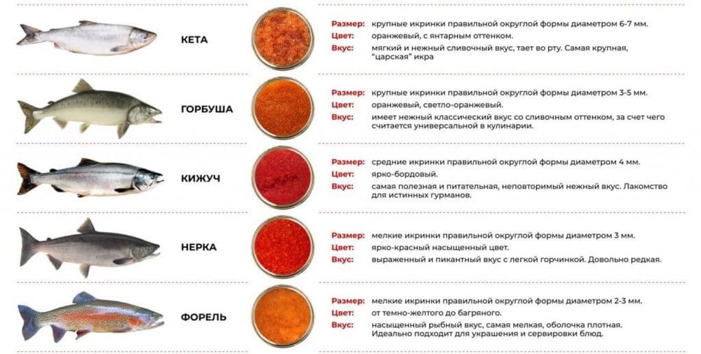 Имитированная икра Форель Радужная банка 500г широкий ассортименте