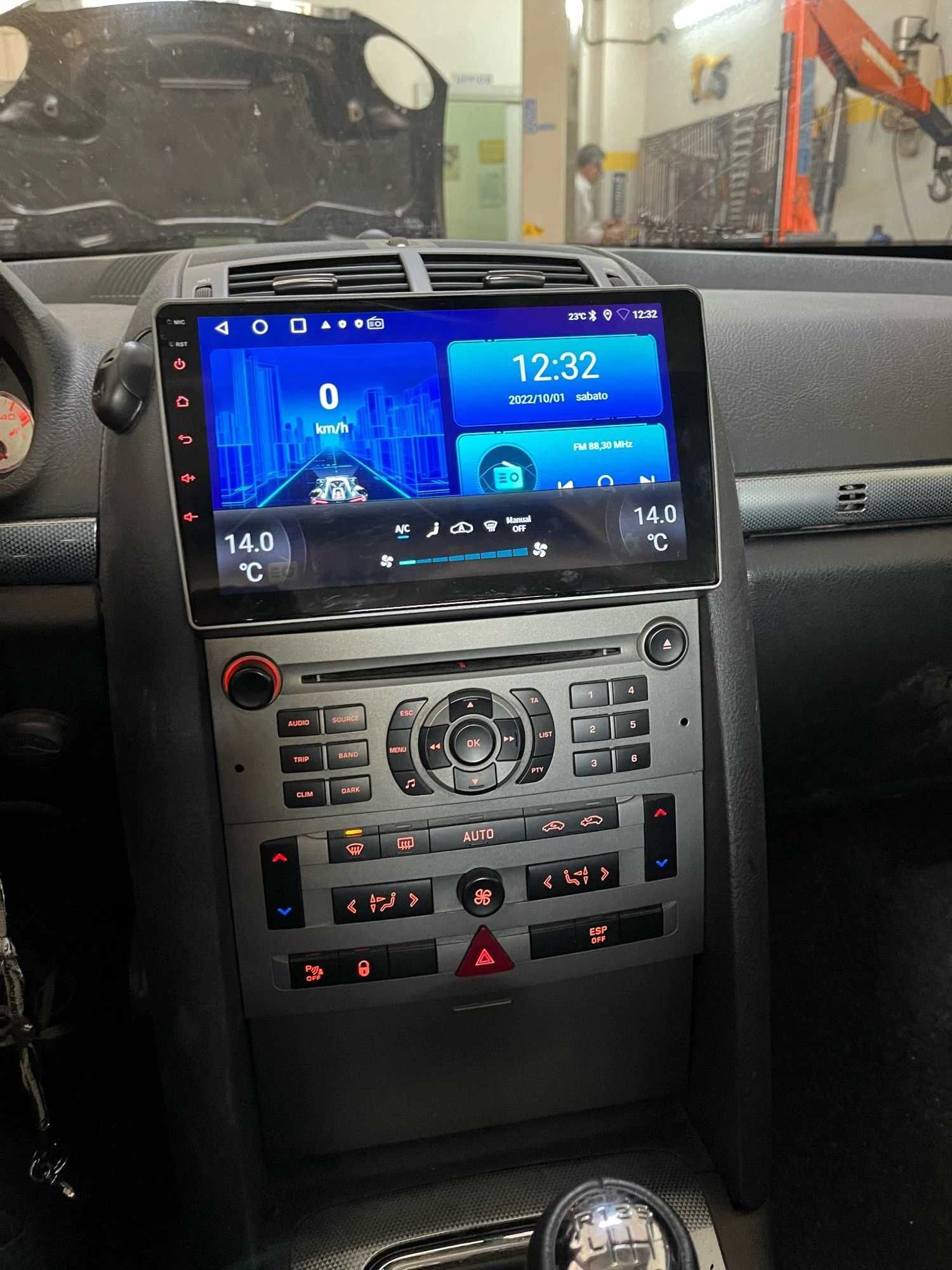 Rádio Android PEUGEOT 407 • Wifi -GPS - Bluetooth - OFERTA DE CÂMARA