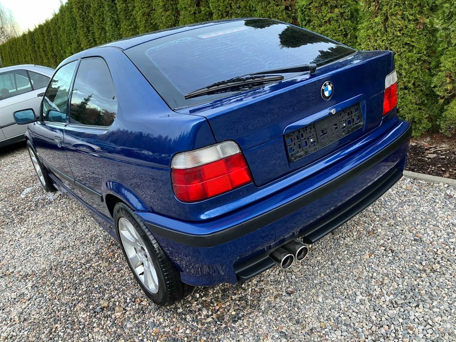 BMW e36 M-Pakiet Avusblau Bogata Wersja 175.000 km ASC Klima 4xAirBag