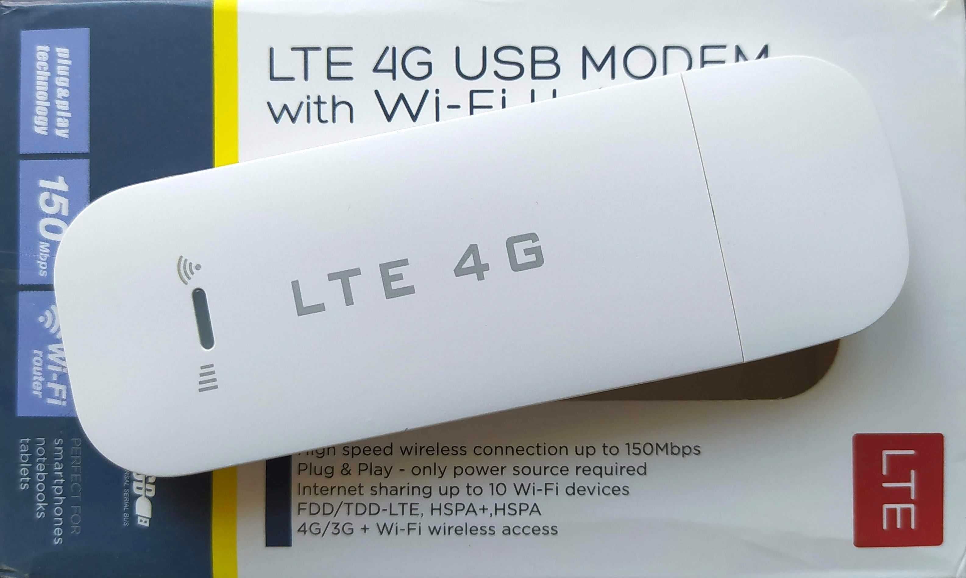 4g LTE USB роутер, на SIM, WI-FI Інтернет без проводів та електрики